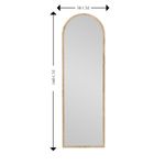 Casa si Gradina - Decoratiuni - Oglinzi - Oglinda, Hanah Home, mdf, natural, 50x160x2.2 cm, 116SAM1156 - Infinity.ro