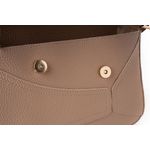 Fashion, accesorii si bijuterii - Femei - Accesorii femei - Genti si rucsacuri femei - Geanta de umar, Lucky Bees, piele polivinilica, camel, 28x10x17 cm - Infinity.ro