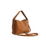 Fashion, accesorii si bijuterii - Femei - Accesorii femei - Genti si rucsacuri femei - Geanta de umar, Lucky Bees, piele polivinilica, mustar, 25x11x20 cm - Infinity.ro