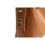 Fashion, accesorii si bijuterii - Femei - Accesorii femei - Genti si rucsacuri femei - Geanta de umar, Lucky Bees, piele polivinilica, mustar, 25x11x20 cm - Infinity.ro