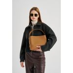 Fashion, accesorii si bijuterii - Femei - Accesorii femei - Genti si rucsacuri femei - Geanta de umar, Lucky Bees, piele polivinilica, mustar, 25x11x20 cm - Infinity.ro