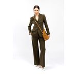 Fashion, accesorii si bijuterii - Femei - Accesorii femei - Genti si rucsacuri femei - Geanta de umar, Lucky Bees, piele polivinilica, mustar, 25x11x20 cm - Infinity.ro