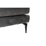 Casa si Gradina - Mobilier - Canapele si coltare - Coltare - Coltar, Atelier Del Sofa, lemn de fag si pal, antracit si negru, 270x180x72 cm, 569HLN1805 - Infinity.ro