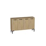 Casa si Gradina - Mobilier - Comode si corpuri - Console - Consola, Hanah Home, pal melaminat, stejar safir, 120x29.6x75 cm - Infinity.ro