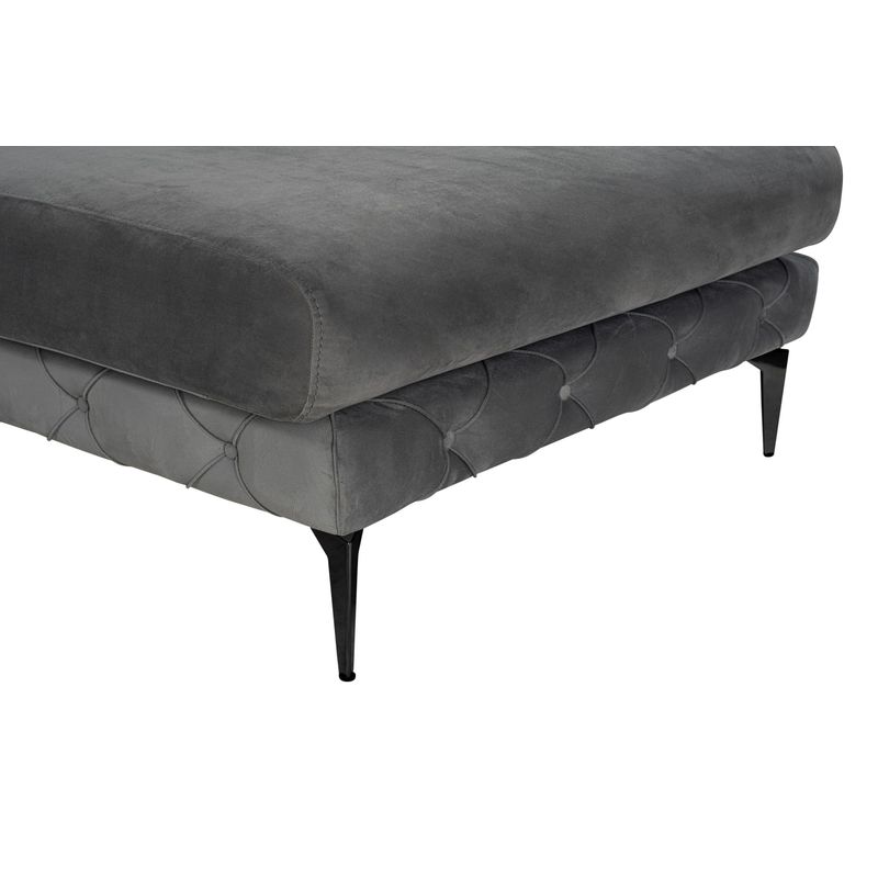 Casa si Gradina - Mobilier - Canapele si coltare - Coltare - Coltar, Atelier Del Sofa, lemn de fag si pal, antracit si negru, 270x180x72 cm, 569HLN1805 - Infinity.ro