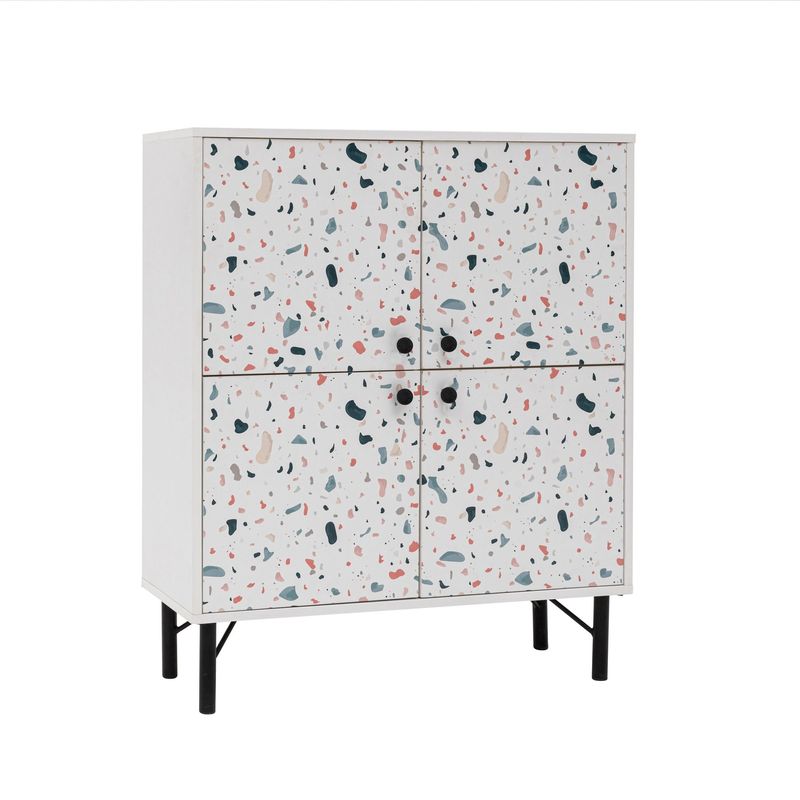 Casa si Gradina - Mobilier - Dulapuri si sifoniere - Dulapuri - Dulap multifunctional, Hanah Home, PAL melaminat, multicolor, 95x36x111 cm, 869VEL4527 - Infinity.ro