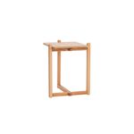 Casa si Gradina - Mobilier - Mese si birouri - Mese living - Masuta laterala, Hanah Home, panou aglomerat cu melamina, natural, 46x40x50 cm - Infinity.ro