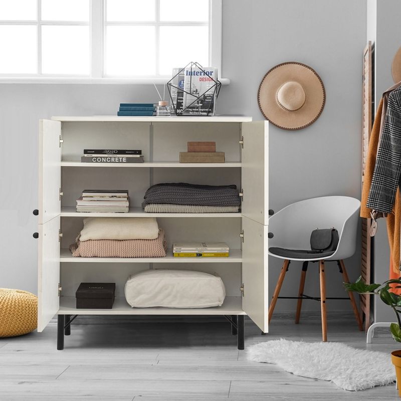 Casa si Gradina - Mobilier - Dulapuri si sifoniere - Dulapuri - Dulap multifunctional, Hanah Home, PAL melaminat, multicolor, 95x36x111 cm, 869VEL4527 - Infinity.ro