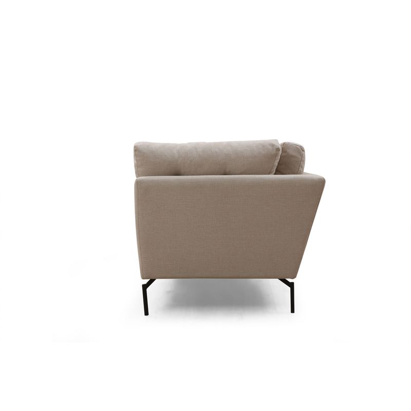 Casa si Gradina - Mobilier - Canapele si coltare - Canapele - Canapea 3 locuri, Hanah Home, lemn fag si pal, crem, 214x90x84 cm - Infinity.ro