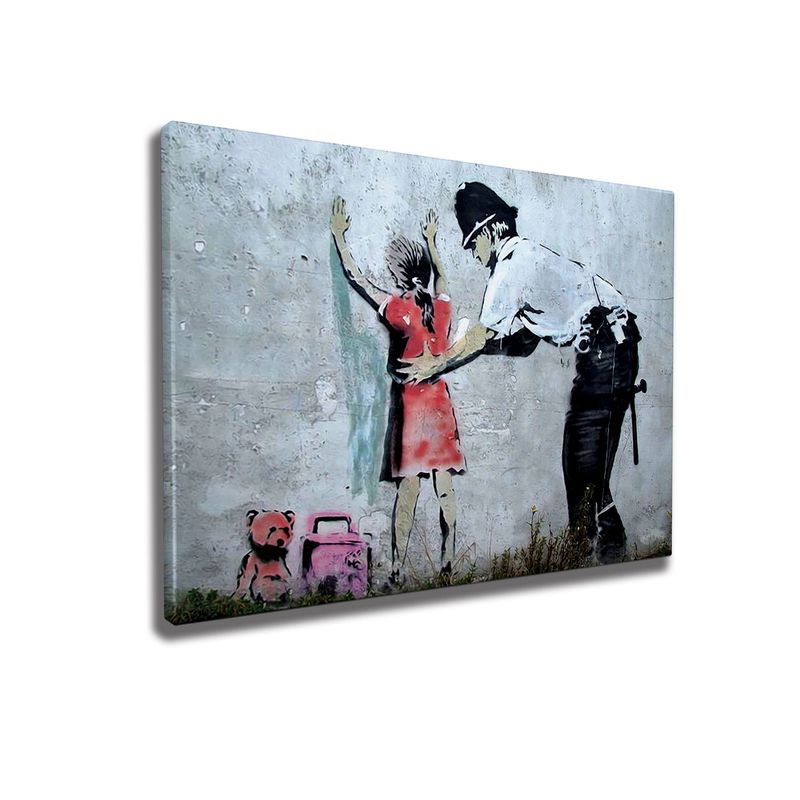 Casa si Gradina - Decoratiuni - Tablouri - Tablou canvas decorativ, Wallxpert, multicolor, 50x70 cm, 50% bumbac 50% poliester, rama lemn, 966BRS1177 - Infinity.ro