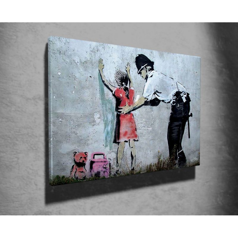 Casa si Gradina - Decoratiuni - Tablouri - Tablou canvas decorativ, Wallxpert, multicolor, 50x70 cm, 50% bumbac 50% poliester, rama lemn, 966BRS1177 - Infinity.ro