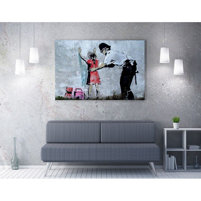 Casa si Gradina - Decoratiuni - Tablouri - Tablou canvas decorativ, Wallxpert, multicolor, 50x70 cm, 50% bumbac 50% poliester, rama lemn, 966BRS1177 - Infinity.ro