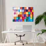 Casa si Gradina - Decoratiuni - Tablouri - Tablou decorativ din sticla temperata, Wallxpert, multicolor, 70x100 cm, 123BZM1289 - Infinity.ro