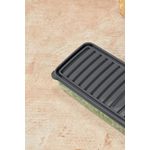 Casa si Gradina - Bucatarie si vesela - Organizare si depozitare bucatarie - Cutii alimentare - Set cutii depozitare, Hermia, plastic, antracit, 26,5x5x10,5 cm, 8 piese - Infinity.ro