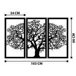 Casa si Gradina - Decoratiuni - Decoratiuni perete - Accesoriu decorativ de perete, Wallxpert, metal, negru, 103x66 cm - Infinity.ro