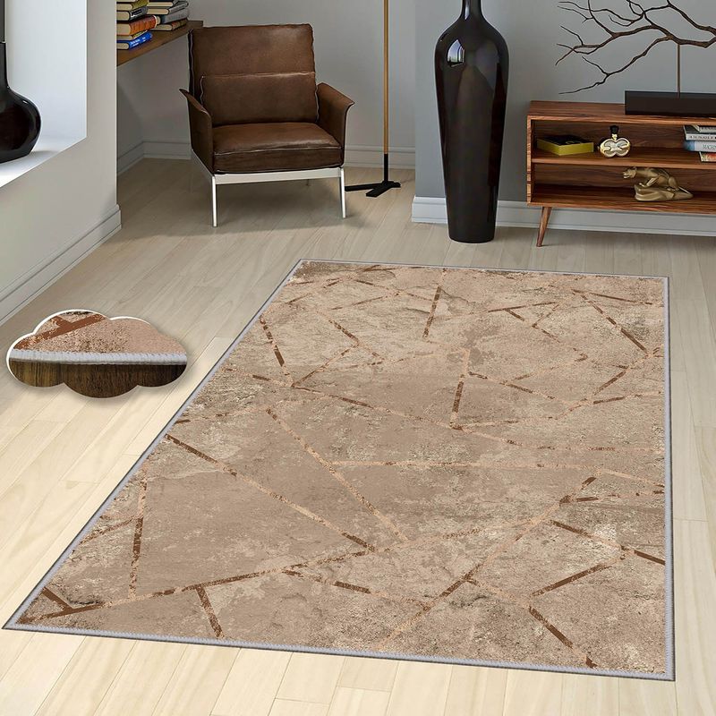 Casa si Gradina - Textile si covoare - Covoare - Covoare casa - Covor de hol, Conceptum Hypnose, multicolor, 80x300 cm, 100% poliester, antiderapant, 369HFT3418 - Infinity.ro