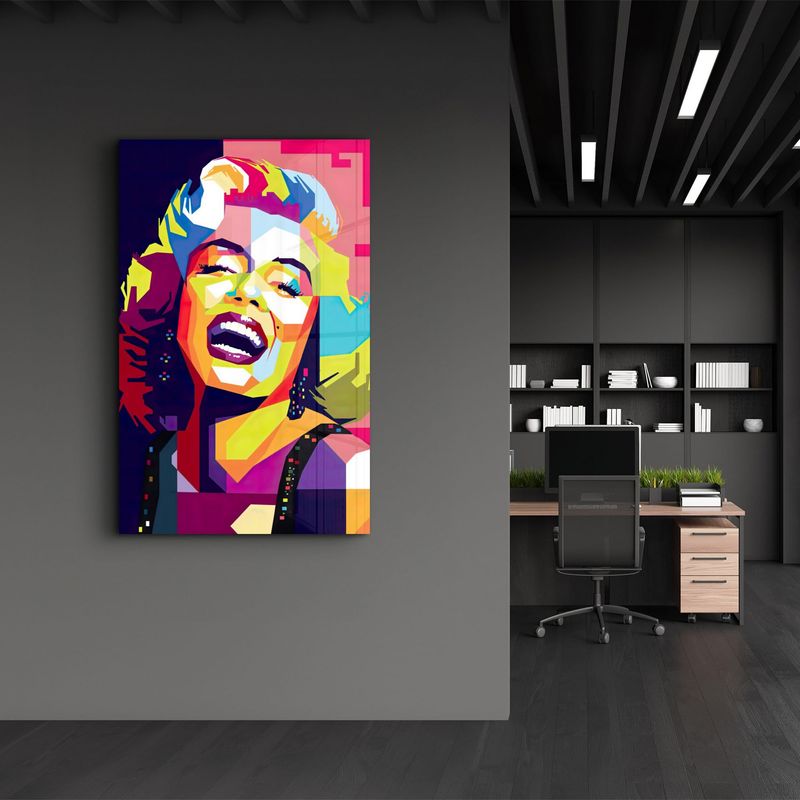 Casa si Gradina - Decoratiuni - Tablouri - Tablou decorativ, Wallxpert, sticla temperata, multicolor, 70x110 cm, 672BRS4769 - Infinity.ro