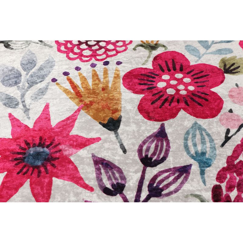 Casa si Gradina - Textile si covoare - Covoare - Covoare casa - Covor rotund, Conceptum Hypnose, multicolor, 140 cm, 100% poliester, antiderapant, 286CHL6447 - Infinity.ro