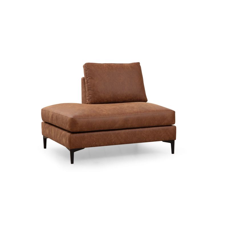 Casa si Gradina - Mobilier - Canapele si coltare - Coltare - Coltar, Hanah Home, lemn fag si pal, camel, 314x200x155 cm, material 100% poliester - Infinity.ro