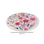 Casa si Gradina - Textile si covoare - Covoare - Covoare casa - Covor rotund, Conceptum Hypnose, multicolor, 140 cm, 100% poliester, antiderapant, 286CHL6447 - Infinity.ro