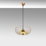 Casa si Gradina - Corpuri si surse de iluminat - Lustre si pendule - Candelabru, Opviq, metal, auriu, 36x36x111 cm - Infinity.ro