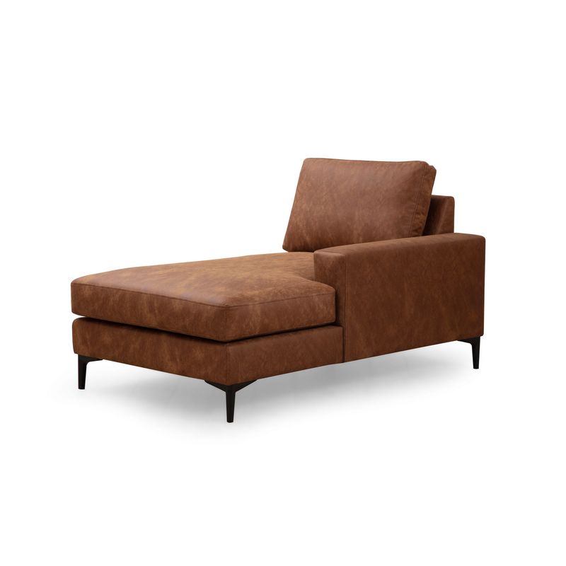 Casa si Gradina - Mobilier - Canapele si coltare - Coltare - Coltar, Hanah Home, lemn fag si pal, camel, 314x200x155 cm, material 100% poliester - Infinity.ro