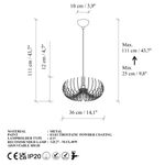 Casa si Gradina - Corpuri si surse de iluminat - Lustre si pendule - Candelabru, Opviq, metal, auriu, 36x36x111 cm - Infinity.ro