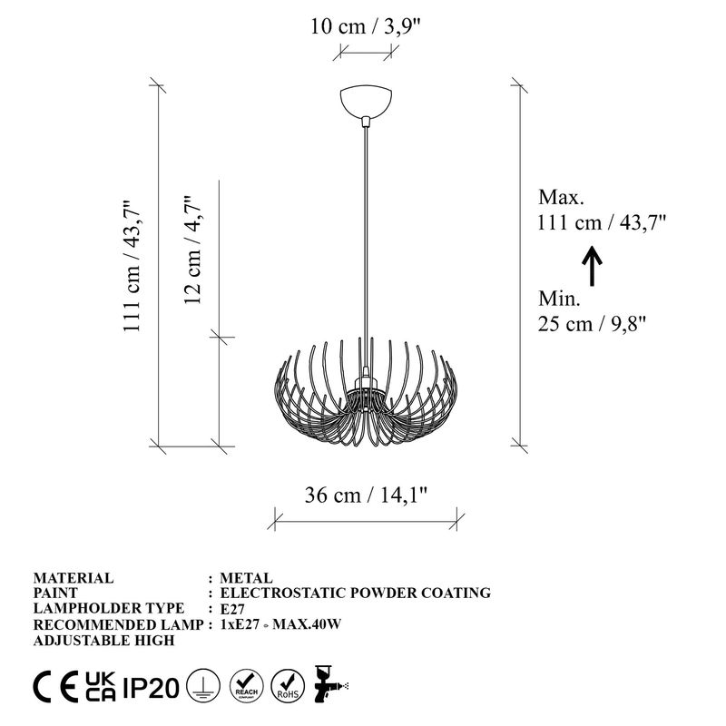 Casa si Gradina - Corpuri si surse de iluminat - Lustre si pendule - Candelabru, Opviq, metal, auriu, 36x36x111 cm - Infinity.ro