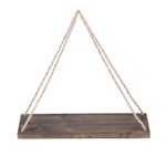 Casa si Gradina - Mobilier - Biblioteci si rafturi - Etajere - Etajera de perete, Hanah Home, lemn de molid, nuc, 60x13x1.6 cm, 792EVL1750 - Infinity.ro