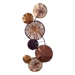 Casa si Gradina - Decoratiuni - Decoratiuni perete - Accesoriu decorativ de perete, Wallxpert, metal, multicolor, 79x35 cm, 279ENZ1197 - Infinity.ro