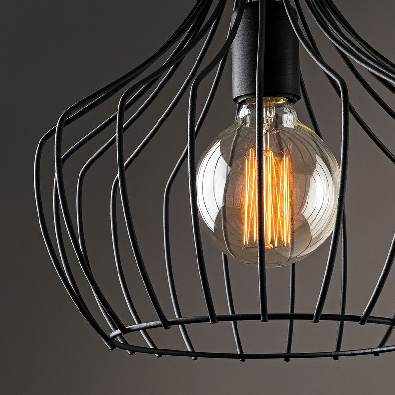 Casa si Gradina - Corpuri si surse de iluminat - Lustre si pendule - Candelabru, Opviq, metal, negru, 27x126 cm - Infinity.ro