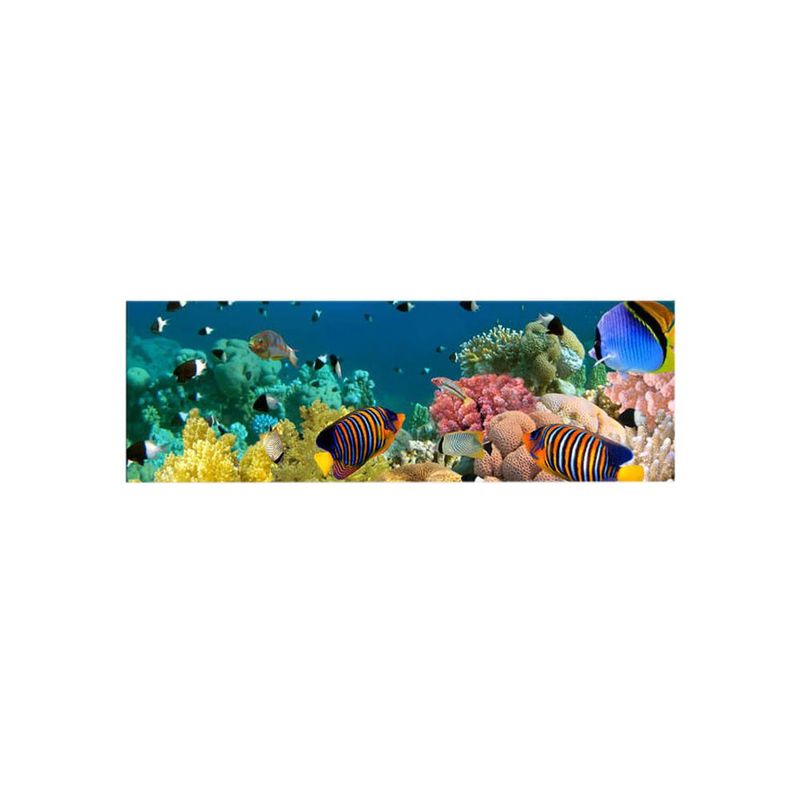 Casa si Gradina - Decoratiuni - Tablouri - Tablou canvas cu led, Wallxpert, panza piele de caprioara, multicolor, 30x90 cm, 239SHN1263 - Infinity.ro
