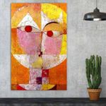 Casa si Gradina - Decoratiuni - Tablouri - Tablou decorativ, Wallxpert, panza piele de caprioara, multicolor, 45x70 cm, rama lemn, 249CVT1493 - Infinity.ro