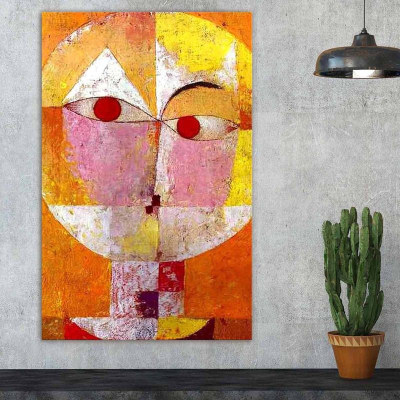 Casa si Gradina - Decoratiuni - Tablouri - Tablou decorativ, Wallxpert, panza piele de caprioara, multicolor, 45x70 cm, rama lemn, 249CVT1493 - Infinity.ro