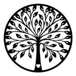 Casa si Gradina - Decoratiuni - Decoratiuni perete - Accesoriu decorativ de perete, Wallxpert, metal, negru, 58x58 cm - Infinity.ro