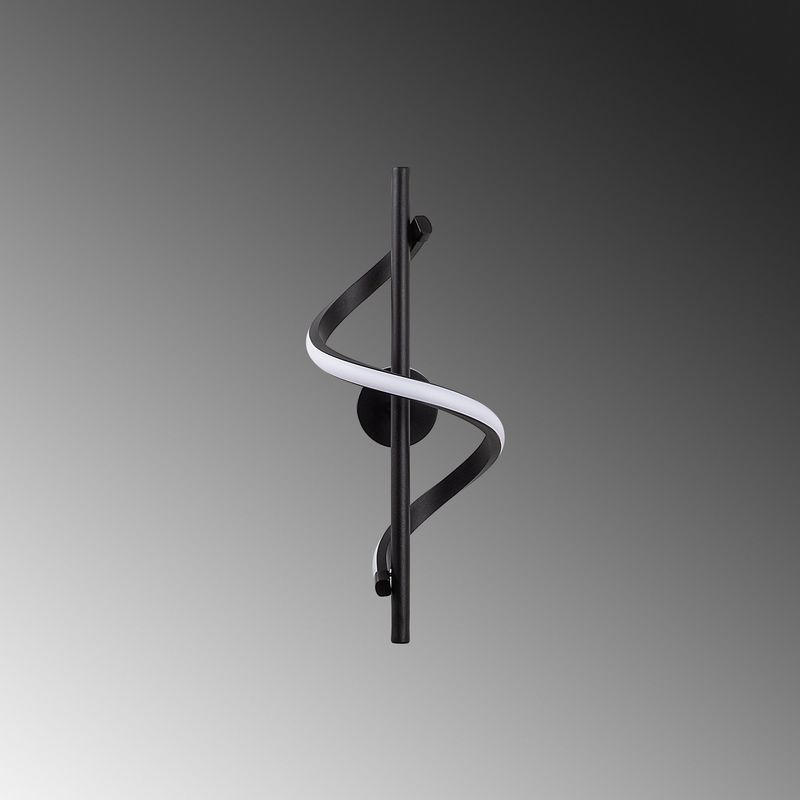 Casa si Gradina - Corpuri si surse de iluminat - Plafoniere, aplice si spoturi - Aplica, Opviq, metal, negru, 16x25x41 cm, led 11w 3000k - Infinity.ro