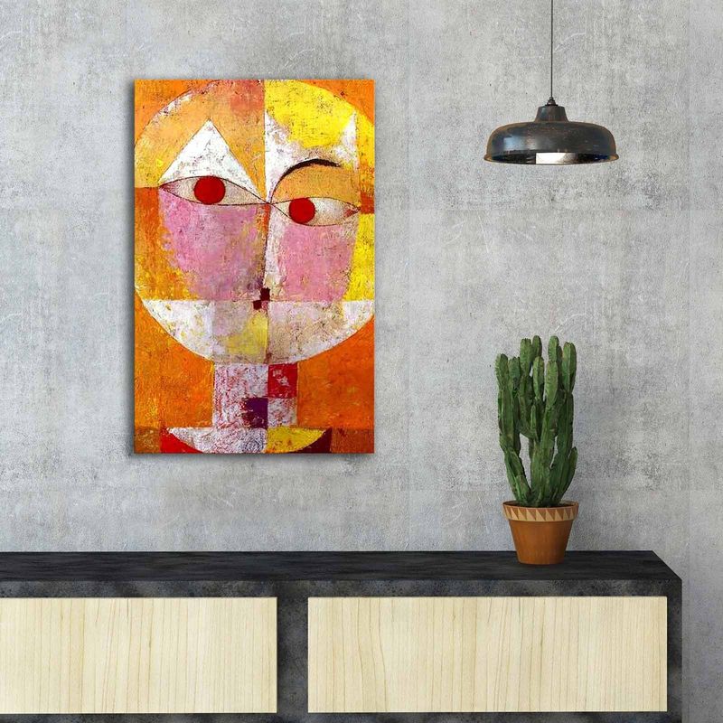 Casa si Gradina - Decoratiuni - Tablouri - Tablou decorativ, Wallxpert, panza piele de caprioara, multicolor, 45x70 cm, rama lemn, 249CVT1493 - Infinity.ro