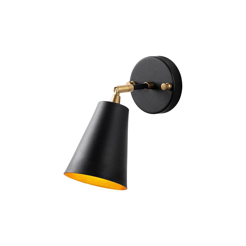 Casa si Gradina - Corpuri si surse de iluminat - Plafoniere, aplice si spoturi - Aplica de perete, Opviq, metal, negru auriu, 10x26x21 cm - Infinity.ro