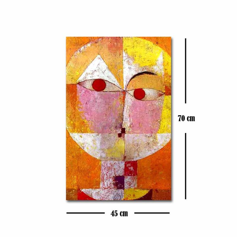 Casa si Gradina - Decoratiuni - Tablouri - Tablou decorativ, Wallxpert, panza piele de caprioara, multicolor, 45x70 cm, rama lemn, 249CVT1493 - Infinity.ro
