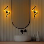 Casa si Gradina - Corpuri si surse de iluminat - Plafoniere, aplice si spoturi - Aplica, Opviq, metal, negru, 16x25x41 cm, led 11w 3000k - Infinity.ro