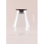 Casa si Gradina - Bucatarie si vesela - Accesorii bar - Carafe si decantoare - Carafa, Hermia, sticla, capac bambus, transparenta, 15x12x20 cm, 1800 ml - Infinity.ro