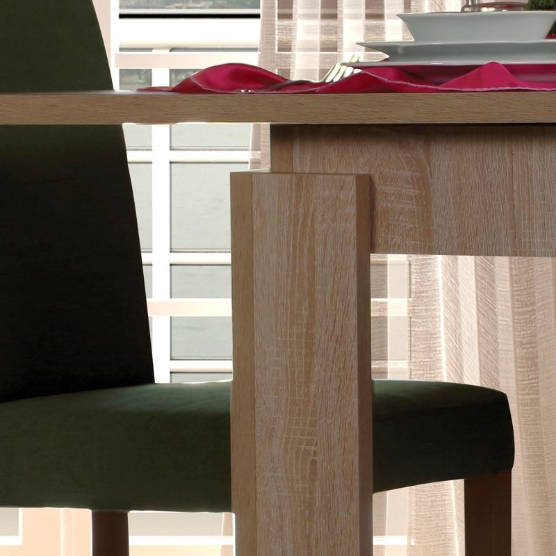 Casa si Gradina - Mobilier - Mese si birouri - Mese bucatarie si dining - Masa extensibila, Hanah Home, panou aglomerat cu melamina, stejar deschis, 78x80x150 cm - Infinity.ro