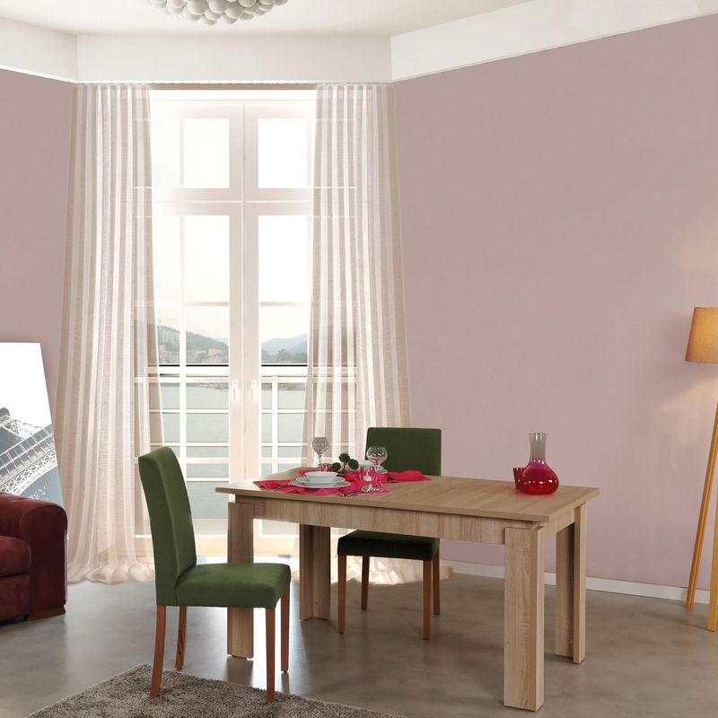 Casa si Gradina - Mobilier - Mese si birouri - Mese bucatarie si dining - Masa extensibila, Hanah Home, panou aglomerat cu melamina, stejar deschis, 78x80x150 cm - Infinity.ro