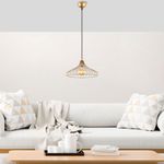 Casa si Gradina - Corpuri si surse de iluminat - Lustre si pendule - Candelabru, Opviq, metal, auriu lucios, 36x36x120 cm - Infinity.ro