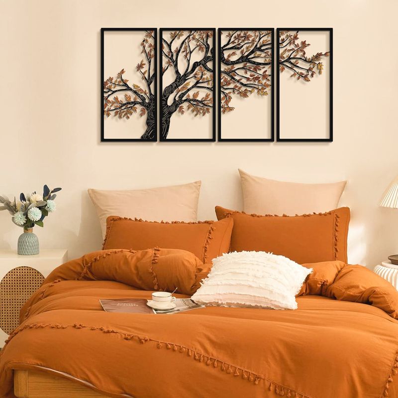 Casa si Gradina - Decoratiuni - Decoratiuni perete - Accesoriu decorativ de perete, Wallxpert, otel, negru, 98x48 cm - Infinity.ro