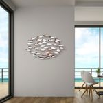 Casa si Gradina - Decoratiuni - Decoratiuni perete - Accesoriu decorativ de perete, Wallxpert, metal, multicolor, 94x58x5 cm - Infinity.ro