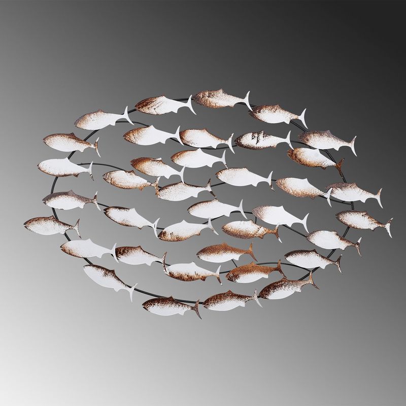 Casa si Gradina - Decoratiuni - Decoratiuni perete - Accesoriu decorativ de perete, Wallxpert, metal, multicolor, 94x58x5 cm - Infinity.ro