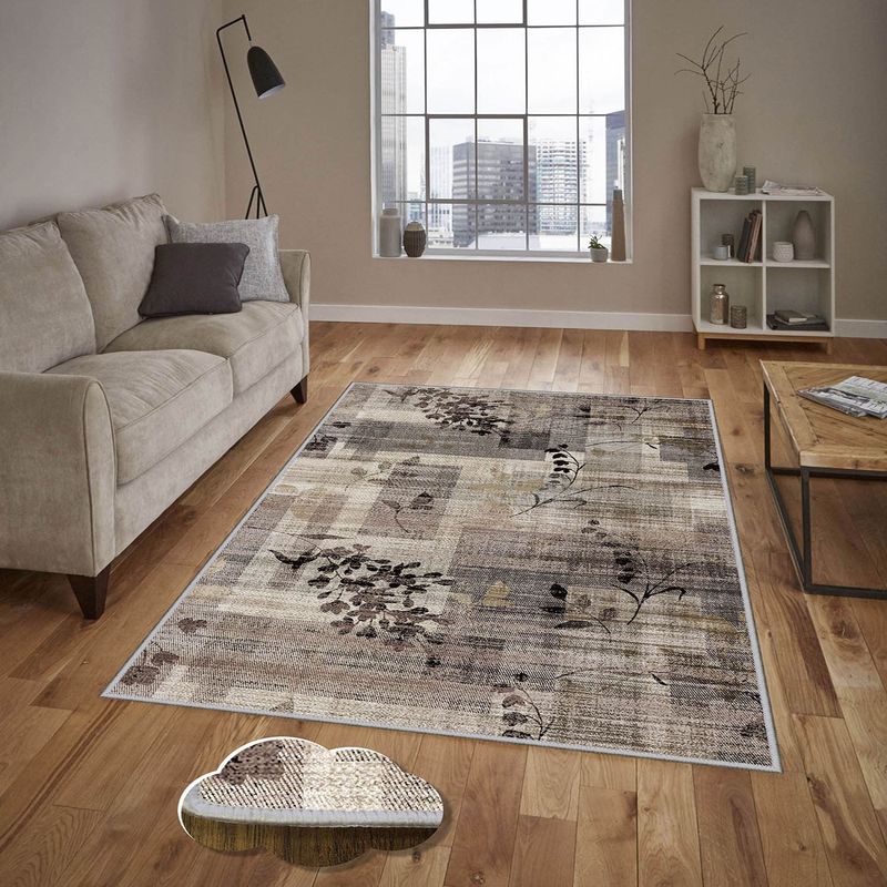 Casa si Gradina - Textile si covoare - Covoare - Covorase intrare - Covoras de intrare, Conceptum Hypnose, multicolor, 80x150 cm, 100% poliester, antiderapant, 369HFT2161 - Infinity.ro