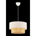 Casa si Gradina - Corpuri si surse de iluminat - Lustre si pendule - Candelabru, Opviq, metal, camel, alb, 30x30x20 cm - Infinity.ro