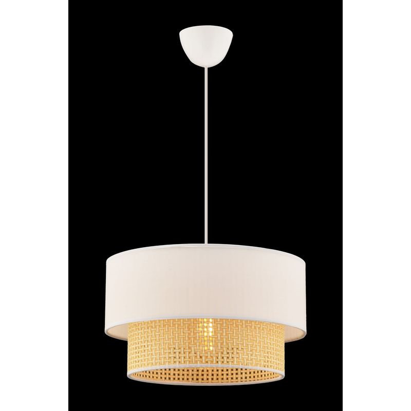 Casa si Gradina - Corpuri si surse de iluminat - Lustre si pendule - Candelabru, Opviq, metal, camel, alb, 30x30x20 cm - Infinity.ro